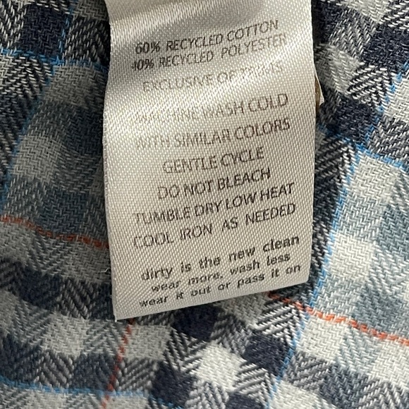 Toad & Co Airsmyth Long Sleeve Plaid Lightweight Button Front Flannel Size XXL - Picture 5 of 9